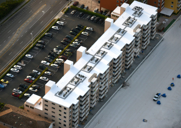 Tampa Bay Condominium Silicone Roof Restoration