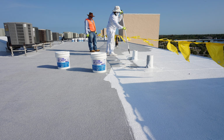 Tampa Bay Condominium Silicone Roof Restoration