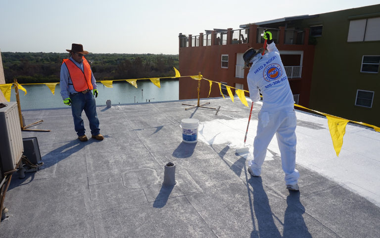 Tampa Bay Condominium Silicone Roof Restoration