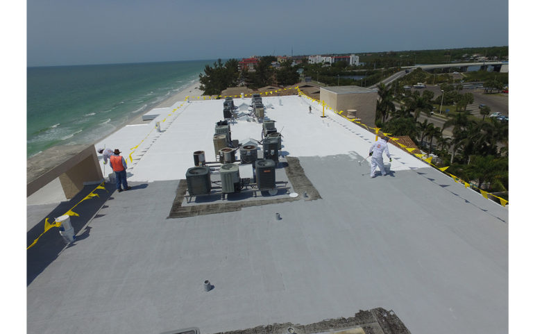 Tampa Bay Condominium Silicone Roof Restoration
