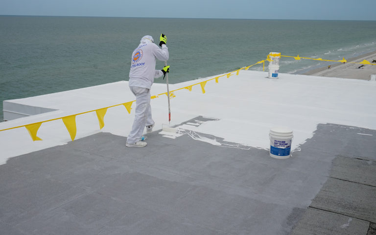 Tampa Bay Condominium Silicone Roof Restoration