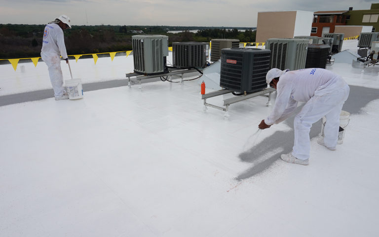 Tampa Bay Condominium Silicone Roof Restoration