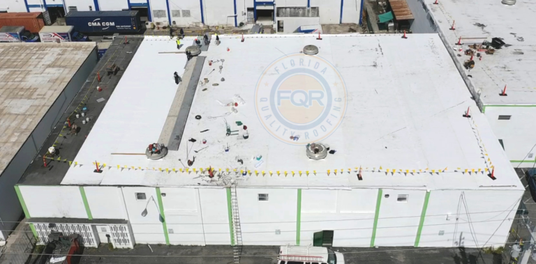 Florida Quality Roofing Warehouse Single-Ply TPO Roof