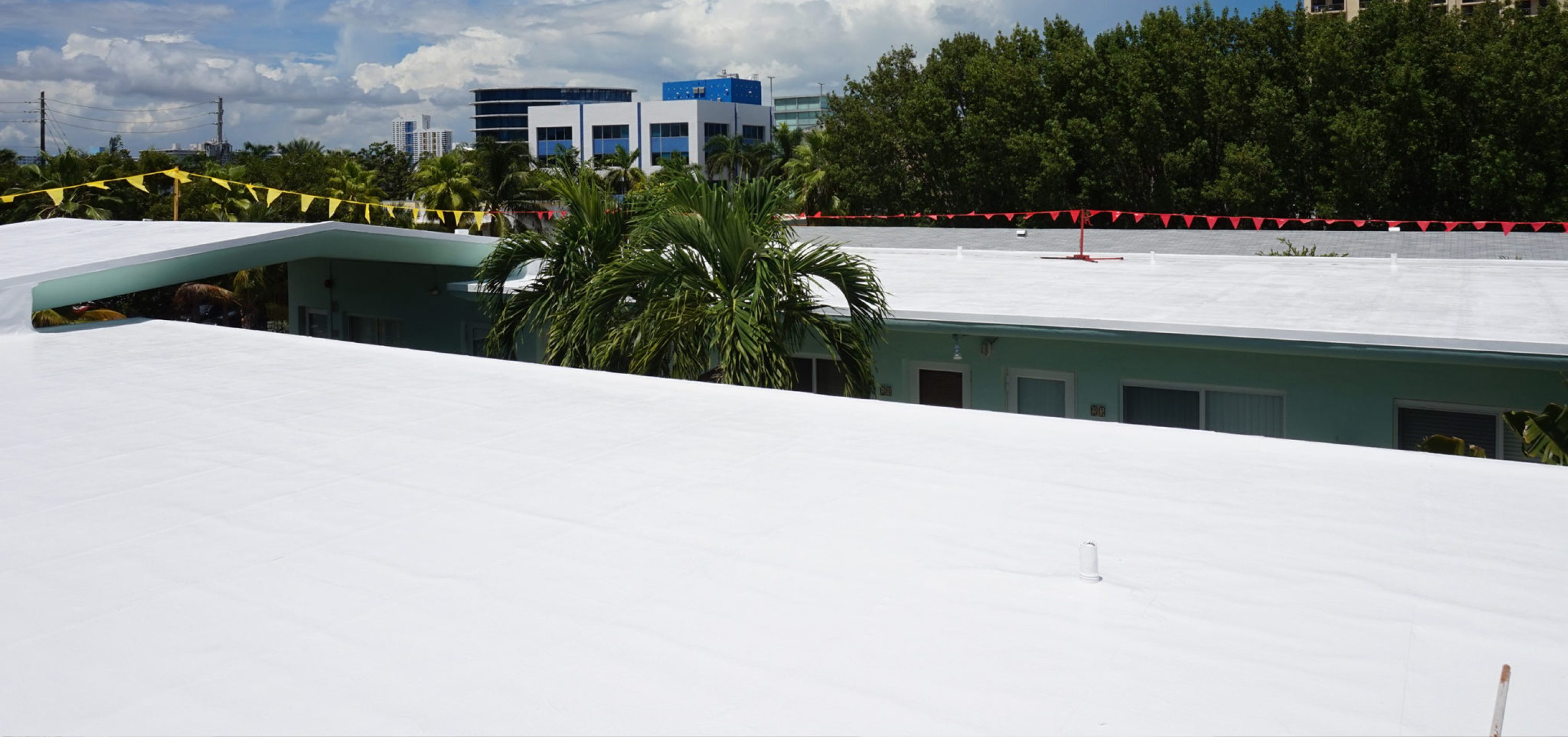 Miami Condominium Silicone Roof Coating